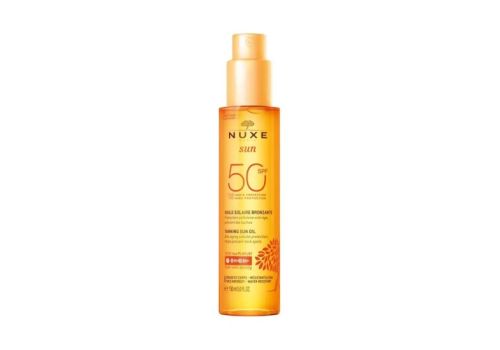 Nuxe Sun spf 50 olio solare viso e corpo 150ml