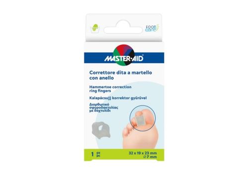 Master Aid Foot Care correttore dita a martello con anello