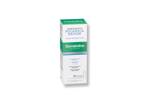 Somatoline Skin Expert Drenante Ricarica Bende azione riducente urto 3 trattamenti 420ml | offerta speciale