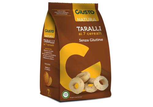 Giusto senza glutine taralli ai 7 cereali 200 grammi