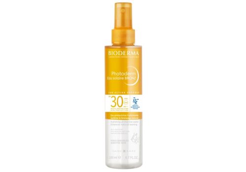 Bioderma Photoderm eau solaire bronz spf 30 acqua solare protettiva per il corpo 200ml