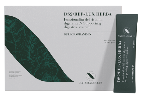 Natursalus DS2/Ref-Lux Herba integratore per la funzionalità del sistema digerente 20 stick