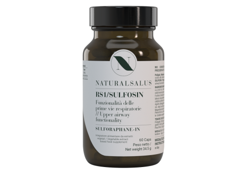 Natursalus RS1/Sulfosin integratore per la funzionaltà delle prime vie respiratorie 60 capsule