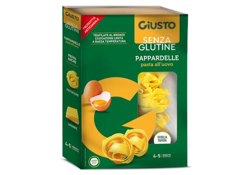Giusto senza glutine pappardelle 250 grammi