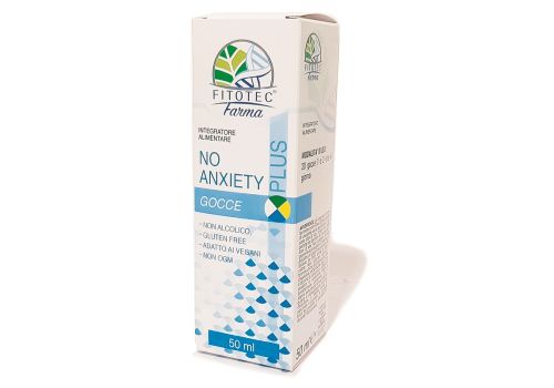 No Anxiety Plus integratore naturale contro ansia e stress gocce orali 50ml