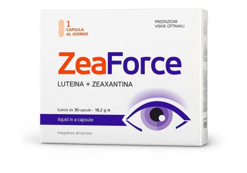 Zeaforce Luteina + Zexantina integratore per la funzione visiva 30 capsule