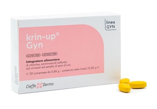 Krin Up Gyn integratore per capelli ed unghie e capelli 30 compresse