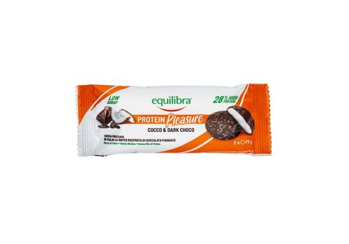 EQUILIBRA PROTEIN PLEASURE COCCO&DARK CHOCO 2 CIALDE