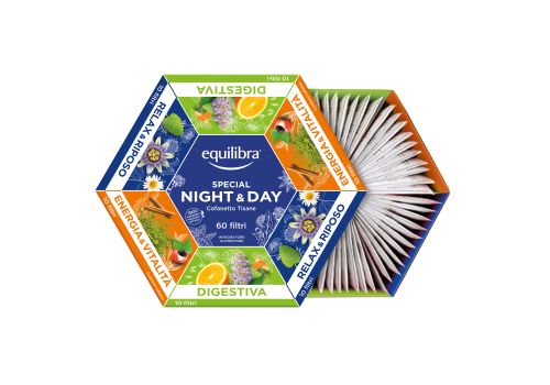 Equilibra Special Night & Day Cofanetto tisane 60 filtri