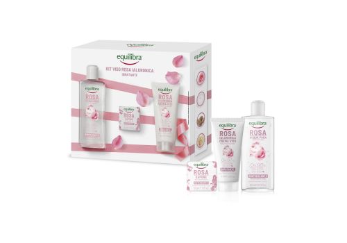 Equilibra Rosa Ialuronica cofanetto viso corpo idratante