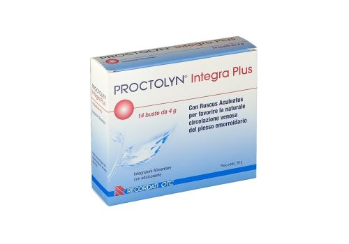 Proctolyn Integra Plus Forte integratore per emorroidi 14 bustine 