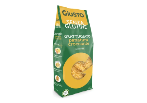 Giusto senza glutine grattugiato panatura croccante 200 grammi