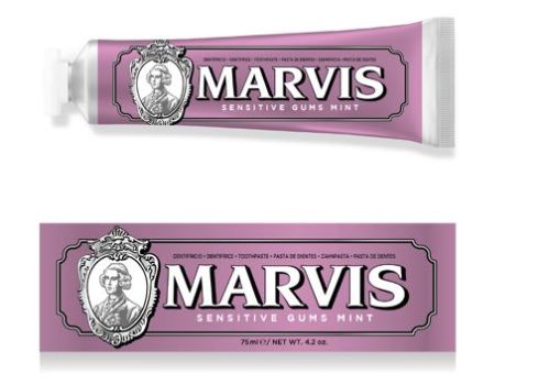 Marvis sensitive gum mint dentifricio 75ml