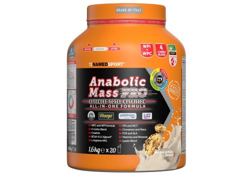 Anabolic Mass Pro integratore per sportivi polvere orale 1600 grammi