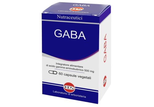 Gaba 500mg integratore per sistema nervoso 60 capsule