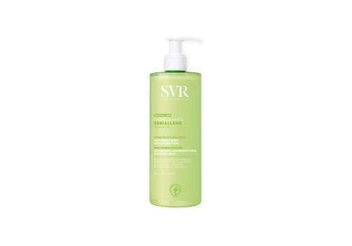 SVR Sebiaclear crema lavante idratante anti-imperfezioni e antisecchezza viso e corpo 400ml