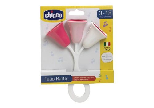 Chicco tulipano sonoro rosa 3-18 mesi 