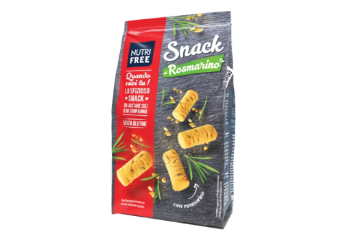 Nutrifree snack croccanti al rosmarino senza glutine 100 grammi