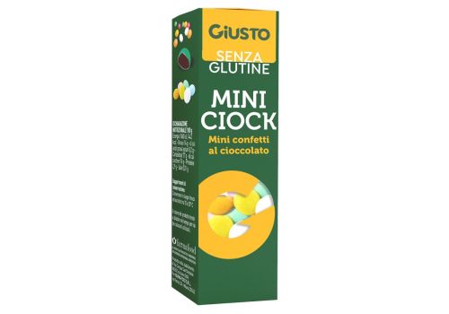 Giusto senza glutine mini ciock confetti al cioccolato 40 grammi