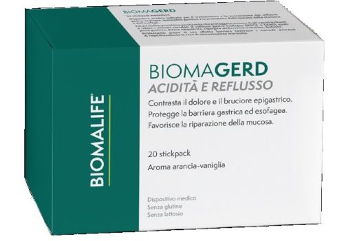 Biomagerd acidità e reflusso 20 stickpack arancia-vaniglia