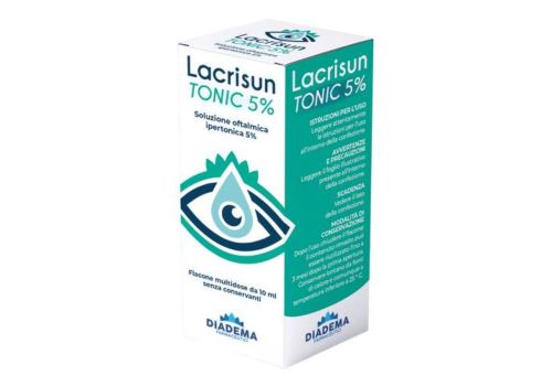Lacrisun Tonic 5% soluzione oftalmica ipertonica 10ml