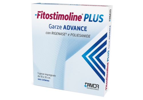 Fitostimoline Plus garze advance 10 x 10cm 5 pezzi