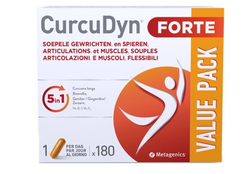 Curcudyn Forte integratore per le articolazioni 180 capsule
