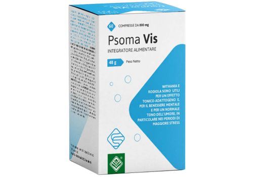 Psoma Vis integratore per il benessere mentale in caso di stress 60 capsule
