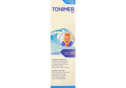 Tonimer Md Isotonic Baby 300mosm soluzione isotonica fluidificante spray nasale 100ml