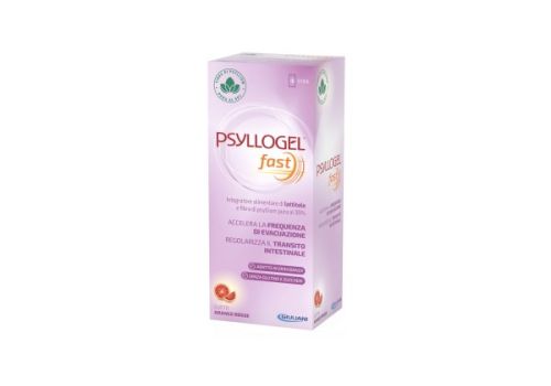 Psyllogel Fast integratore di fibre per regolarizzare il transito intestinale gusto arance rosse 10 stick