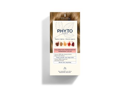 PHYTO PHYTOCOLOR 8 BIONDO CHIARO COLORAZIONE PERMANENTE PER CAPELLI