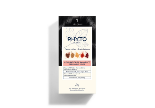 PHYTO PHYTOCOLOR 1 NERO COLORAZIONE PERMANENTE PER CAPELLI