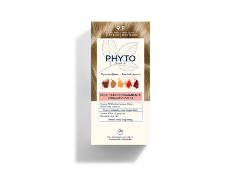 PHYTO PHYTOCOLOR 9,8 BIONDO CHIARO CENERE COLORAZIONE PERMANENTE PER CAPELLI