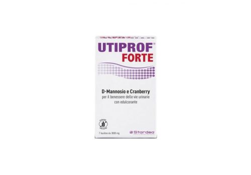 Utiprof Forte integratore per il benessere delle vie urinarie 7 bustine