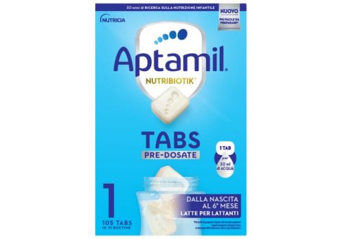 Aptamil Tabs Pre-Dosate 1 latte per lattanti dalla nascita polvere 21 bustine