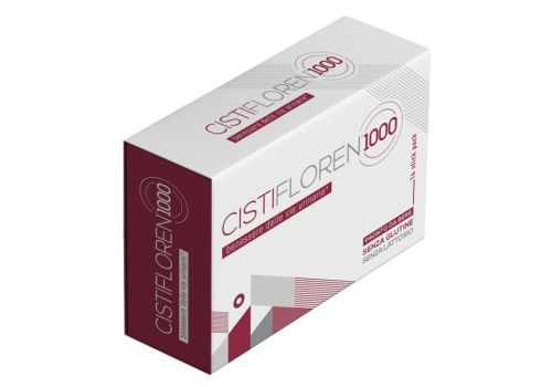 Cistifloren 1000 integratore per il benessere delle vie urinarie 14 stick pack