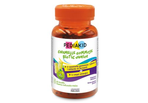 Biotic Junior integratore per la funzione intestinale dei bambini 60 caramelle gommose