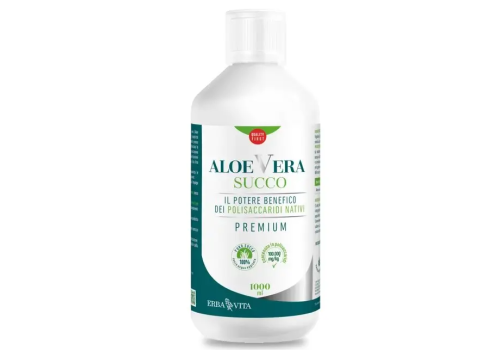 Aloe Vera Succo Premium integratore per il sistema digerente 1 litro