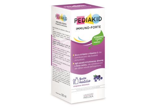 Pediakid immuno forte integratore per le difese dell'organismo dei bambini soluzione orale 125ml