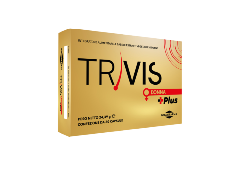 Trivis Donna Plus integratore per il benessere dei capelli 30 capsule