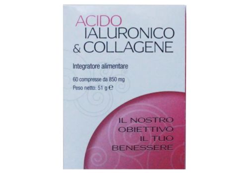 Acido Ialuronico & Collagene integratore per il benessere della pelle e delle articolazioni 60 compresse