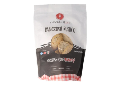 Revolution pancrostì rustico pane senza glutine 130 grammi