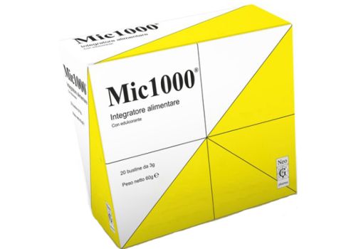 Mic 1000 integratore ad azione tonica 20 bustine