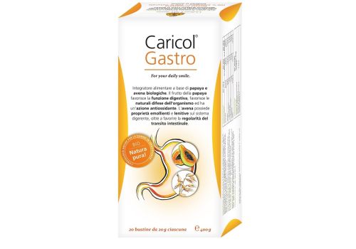 Caricol Gastro integratore per il benessere gastro-intestinale 20 bustine