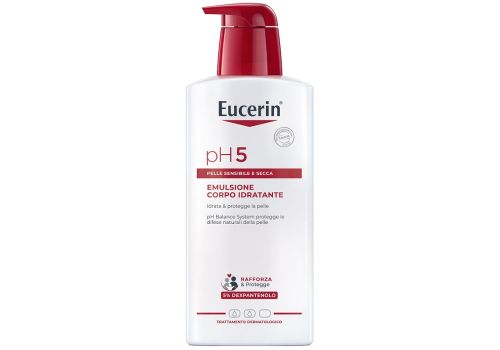 Eucerin pH5 emulsione corpo idratante per pelle sensibile e secca 400ml