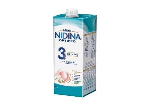 Nidina Optipro 3 latte di crescita liquido 1 litro