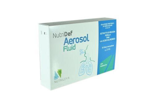 Nutridef Aerosol Fluid 10 fiale 3ml