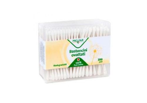 Profar bastoncini ovattati per l'igiene auricolare 200 pezzi