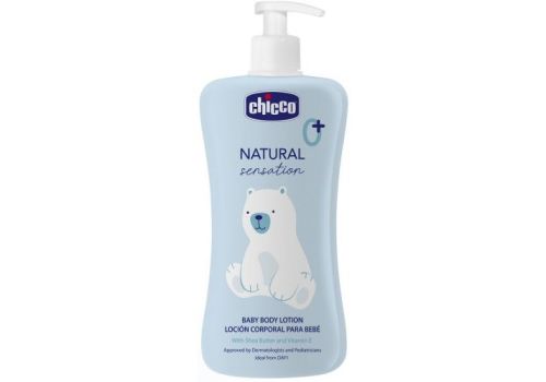 Chicco Natural Sensation crema corpo idratante ed emolliente 500ml