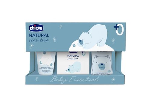 Chicco Natural Sensation baby essentials cofanetto regalo per neonato